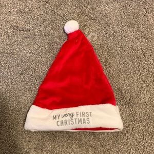 ‘My First Christmas’ Santa hat.